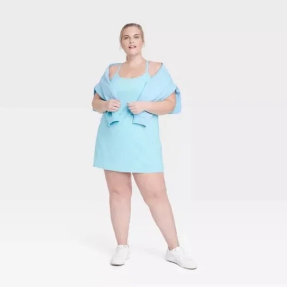 All in Motion Active Aqua Blue dress size XXL